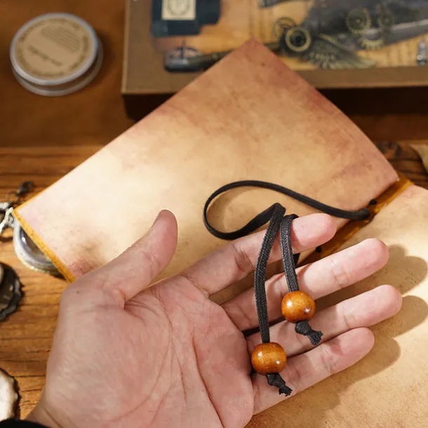 Vintage Leather Journal, Retro Leather bound Notebook, Handmade Writing Notebook Business/Travel