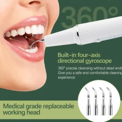 Visual Ultrasonic Dental Scaler Teeth Whitening Cleaner Dental Stone Calculus Plaque Stains Removal Tartar Scraper Oral Hygiene