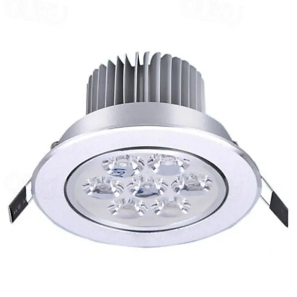 7W 7 LEDs Recessed LED Downlights Ceiling Lights, Warm White/Cold White, 85-265V for Home/Office Easy Install 1pc
