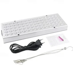 25W Full Spectrum LED Grow Light - Black Light SMD2835 Phytolamp with UV & IR for Indoor Plant Growing & Flowering (EU/US/UK/AU Plug)