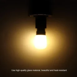 2W LED Globe Bulbs 150lm B15 T22 6LED Beads SMD 2835 Warm White Whit e AC110V/220V
