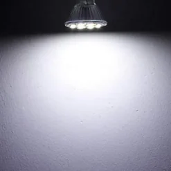 3W MR11 GU4 Led Bulb 300LM 3000K 6000K AC/DC12-24V Low Voltage Bulb Spotlight for Outdoor Landscape Track Lighting Non-Dimmable (4 pcs)