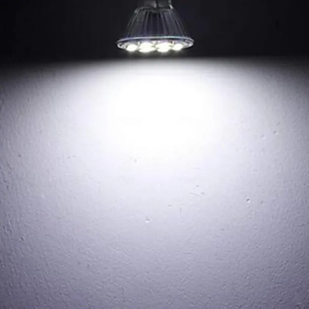 3W MR11 GU4 Led Bulb 300LM 3000K 6000K AC/DC12-24V Low Voltage Bulb Spotlight for Outdoor Landscape Track Lighting Non-Dimmable (4 pcs)