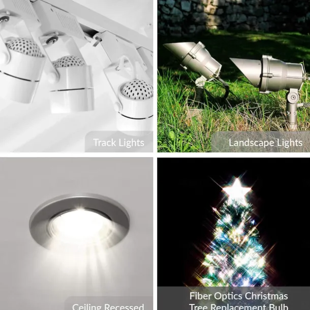 3W MR11 GU4 Led Bulb 300LM 3000K 6000K AC/DC12-24V Low Voltage Bulb Spotlight for Outdoor Landscape Track Lighting Non-Dimmable (4 pcs)