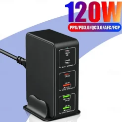 300W Multi USB Charger 60 Port USB Fast Charging Station Universal Carregador Portatil For Iphone 15 Samsung Xiaomi Ipad Tablet