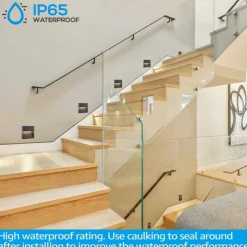 5W Outdoor Wall Light LED Waterproof IP65 Wall Lamp AC/D12V Safety Voltage Deck Lamp Bar Lamp Ladder Lamp Landscape Lamp Die Cast Aluminum 3000K Warm White Optional AC85-265V 2PCS 6PCS