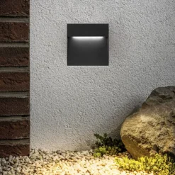 5W Outdoor Wall Light LED Waterproof IP65 Wall Lamp AC/D12V Safety Voltage Deck Lamp Bar Lamp Ladder Lamp Landscape Lamp Die Cast Aluminum 3000K Warm White Optional AC85-265V 2PCS 6PCS