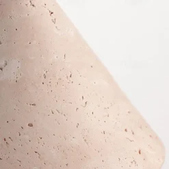 Wabi-Sabi Wall Sconce Yellow Travertine Natural Stone LED Lighting Fixture Indoor Lighting 85-265V