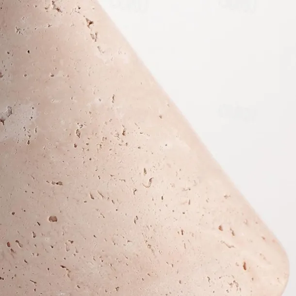 Wabi-Sabi Wall Sconce Yellow Travertine Natural Stone LED Lighting Fixture Indoor Lighting 85-265V