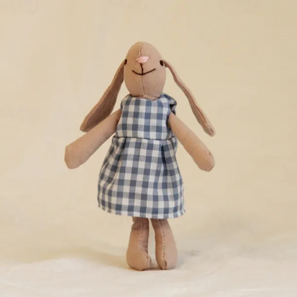 Waldorf Doll Accessories Handmade Soft Bunny Girl Accompany Rag Dolls Birthday Gift Knitted Doll Cute Girls Plush Doll Stuffed Toy Personalized Woven Doll Kit