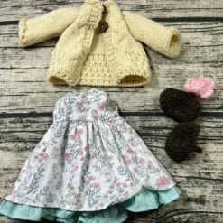 Waldorf Doll Change Clothes Material Bag Personality Set Waldorf Handmade Muppet Doll