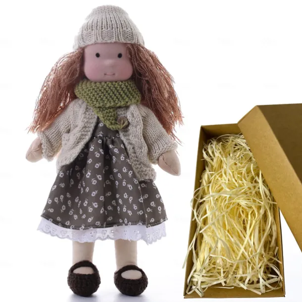 Waldorfdoll Cotton Waldorf Doll Doll Artist Handmade Festival Thumb Halloween Gift Box