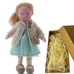 Waldorfdoll Cotton Waldorf Doll Doll Artist Handmade Festival Thumb Halloween Gift Box
