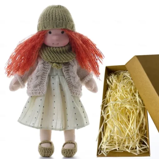 Waldorfdoll Cotton Waldorf Doll Doll Artist Handmade Festival Thumb Halloween Gift Box