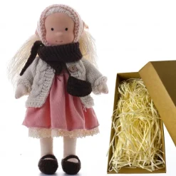 Waldorfdoll Cotton Waldorf Doll Doll Artist Handmade Festival Thumb Halloween Gift Box