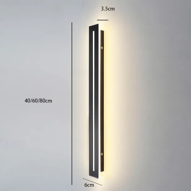 Wall Light LED Modern Nordic Style Vanity Lights Indoor Wall Lights Living Room Bedroom Metal Wall Light 220-240V 34 W