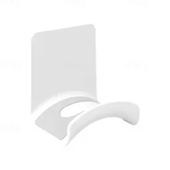 Wall Mounted Punchless Headphone Holder Bracket Storage Hook Paste Under Desk Hanging Headphone Holder