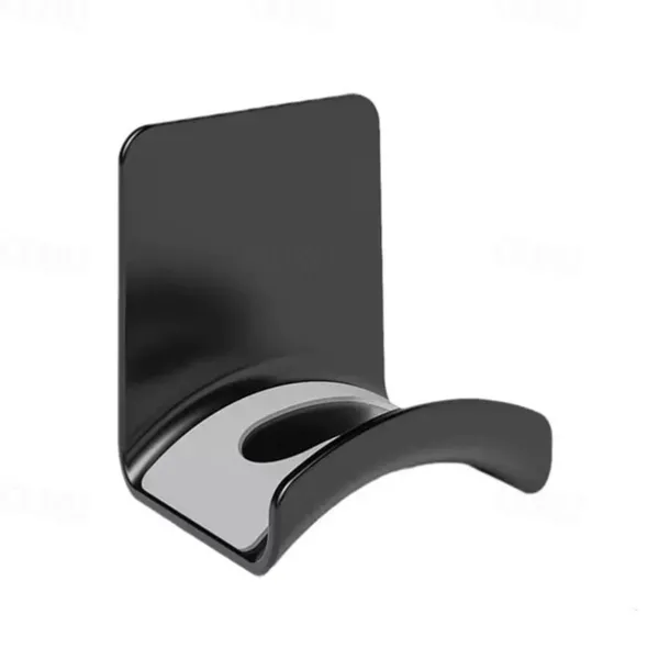 Wall Mounted Punchless Headphone Holder Bracket Storage Hook Paste Under Desk Hanging Headphone Holder