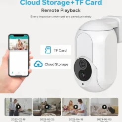 Wall Plug In Camera Wifi 360 1080P Mini Surveillance Home Security Protection Night Vision LED Lamp Light IP Cameras