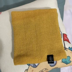 Warm And Coldproof Autumn And Winter All-match Knitted Plus Velvet Knitted Neck Scarf Multi-functional Mask