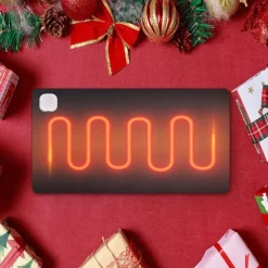 Warm Desk Pad Office Desk Mat 3 Speeds Touch Control Warm Big Mouse Pad Extended Edition Gaming Mouse Pad Foot Warmer Pad