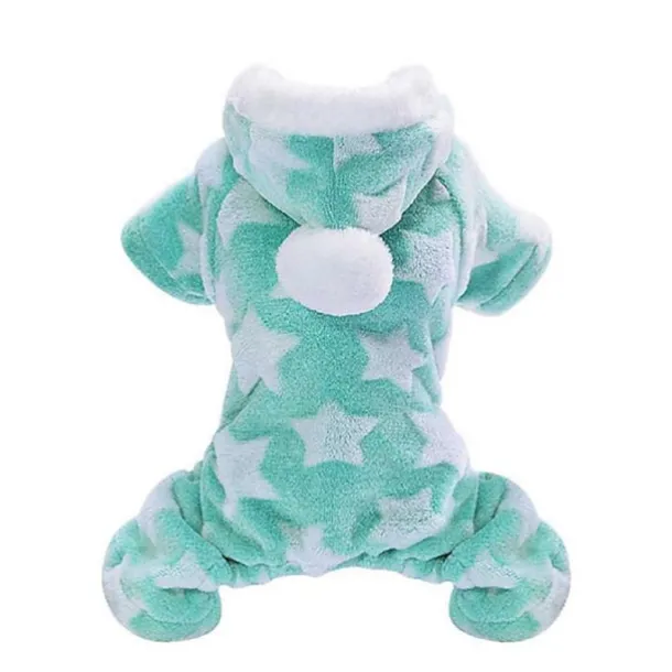 Warm Soft Star Pet Dog Puppy Clothing Clothes Coat Jacket Sweater Apparel Warm Pajamas For Dogs Puppies Grey Xxlfor Corgi Husky Yingdou Golden Retriever