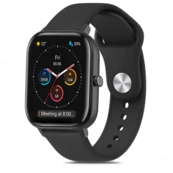 Watch Band for Amazfit GTS 4,4mini, 3,2,2mini, 2e, GTR 42mm, Bip U Pro, U, 3 Pro, 3, S lite, S, lite Soft Silicone Replacement Strap Sport Band Wristband