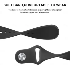 Watch Band for Amazfit GTS 4,4mini, 3,2,2mini, 2e, GTR 42mm, Bip U Pro, U, 3 Pro, 3, S lite, S, lite Soft Silicone Replacement Strap Sport Band Wristband