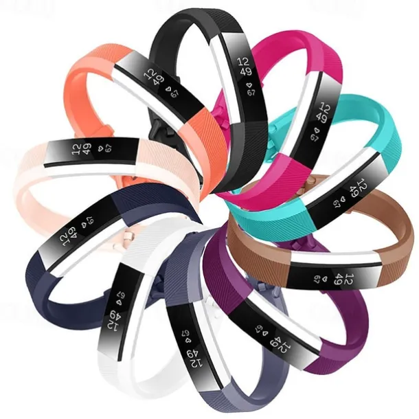 Watch Band for Fitbit Alta HR Fitbit Ace Fitbit Alta Soft Silicone Replacement Strap Adjustable Breathable Sport Band Wristband