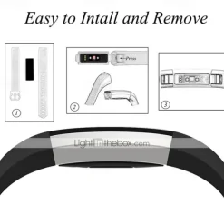 Watch Band for Fitbit Alta HR Fitbit Ace Fitbit Alta Soft Silicone Replacement Strap Adjustable Breathable Sport Band Wristband