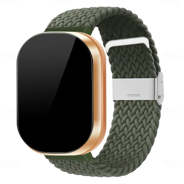 Watch Band for Fitbit Versa 3 Sense Nylon Replacement Strap Braided Adjustable Breathable Solo Loop Wristband