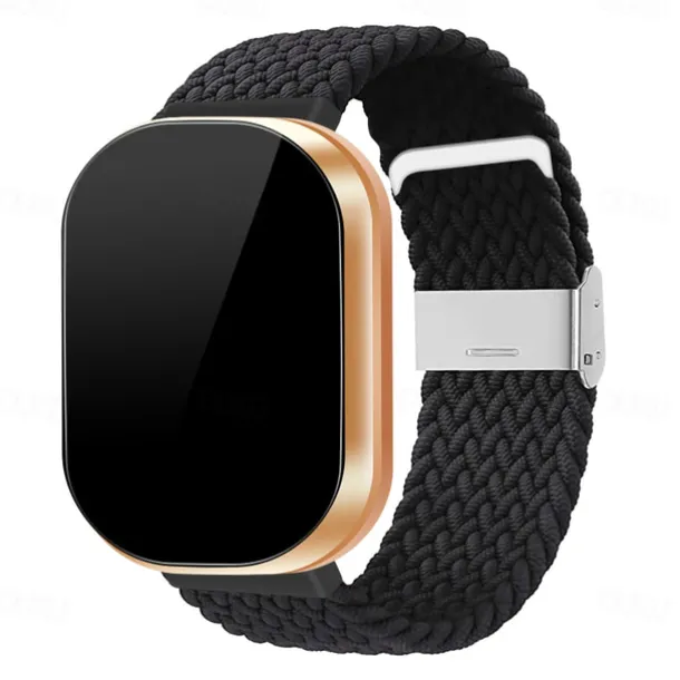 Watch Band for Fitbit Versa 3 Sense Nylon Replacement Strap Braided Adjustable Breathable Solo Loop Wristband