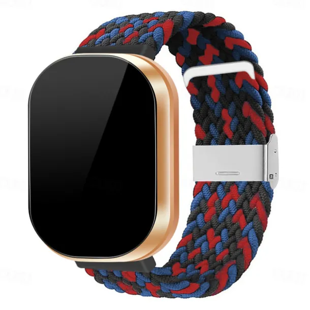 Watch Band for Fitbit Versa 3 Sense Nylon Replacement Strap Braided Adjustable Breathable Solo Loop Wristband