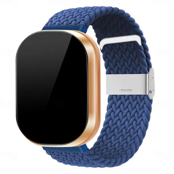 Watch Band for Fitbit Versa 3 Sense Nylon Replacement Strap Braided Adjustable Breathable Solo Loop Wristband