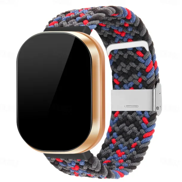 Watch Band for Fitbit Versa 3 Sense Nylon Replacement Strap Braided Adjustable Breathable Solo Loop Wristband