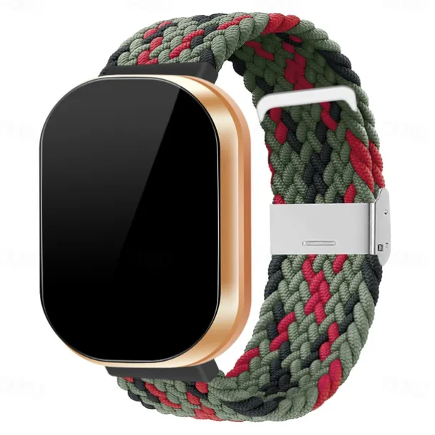 Watch Band for Fitbit Versa 3 Sense Nylon Replacement Strap Braided Adjustable Breathable Solo Loop Wristband