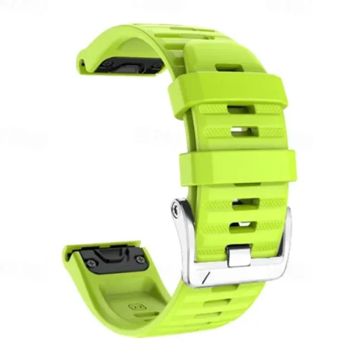 Watch Band for Garmin Fenix 7 7X 6 6X Pro Epix Pro 47mm 51mm Instinct 2X Approach S70 47mm S62 S60 Forerunner 955 945 Epix Marq Descent Quatix 22mm 26mm Silicone Replacement Strap Adjustable Sport