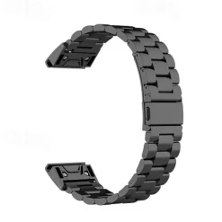 Watch Band for Garmin Fenix 7 Pro 6 5 Plus Epix Pro 47mm Approach S70 47mm S62 S60 Forerunner 955 255 945 745 Instinct 2 Marq Descent Quatix 22mm Stainless Steel Replacement Strap Quick Fit 22mm