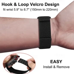 Watch Band for Garmin Fenix 7X 7S 7 Pro Approach S70 Epix Pro 42mm 47mm 51mm Instinct 2X Tactix 7 Amoled Forerunner 955 255 Enduro Marq Descent Quatix 20mm 22mm 26mm Nylon Replacement Strap 20mm