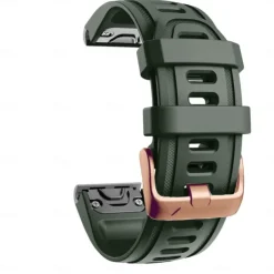 Watch Band for Garmin Fenix 7S Pro 6S 5S Plus Epix Pro 42mm Approach S70 42mm Instinct 2S Descent Mk2S D2 Delta S 20mm Silicone Replacement Strap Quick Fit 20mm Sport Band Wristband