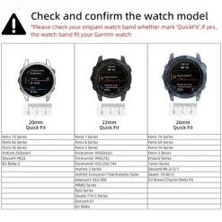 Watch Band for Garmin Fenix 7S Pro 6S 5S Plus Epix Pro 42mm Approach S70 42mm Instinct 2S Descent Mk2S D2 Delta S 20mm Silicone Replacement Strap Quick Fit 20mm Sport Band Wristband