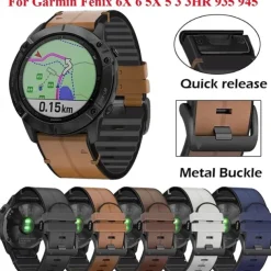 Watch Band for Garmin Fenix 7X 7S 7 Pro Approach S70 Epix Pro 42mm 47mm 51mm Instinct 2X Tactix 7 Amoled Forerunner 955 255 Enduro Marq Descent Quatix 20mm 22mm 26mm Silicone Replacement Strap