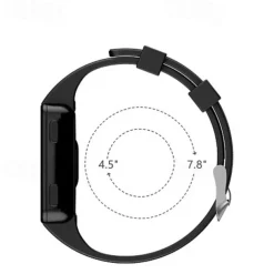 Watch Band for Garmin Forerunner 35/30, Approach S10 Silicone Replacement Strap Breathable Sport Band Wristband