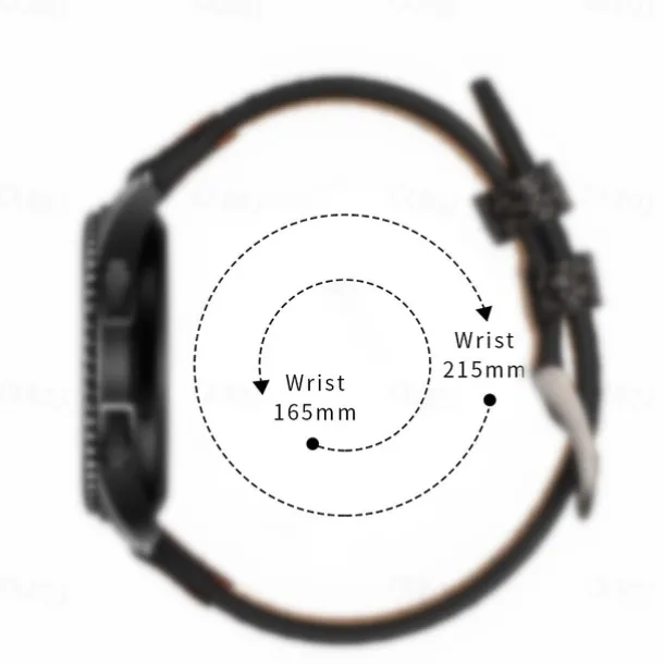 Watch Band for Garmin Forerunner 265 255 Active 5 Venu 3 2 Plus Vivoactive 4 3 Vivomove Sport Approach S42 S40 20mm 22mm Genuine Leather Replacement Strap 20mm 22mm Leather Loop Wristband
