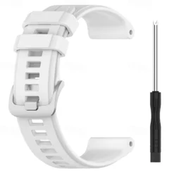 Watch Band for Garmin Garmin instinct Silicone Replacement Strap with Removal Tool Adjustable Sport Band Wristband