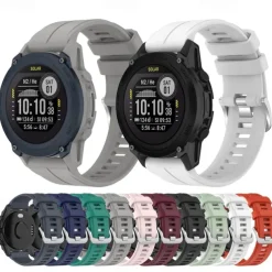 Watch Band for Garmin Garmin instinct Silicone Replacement Strap with Removal Tool Adjustable Sport Band Wristband