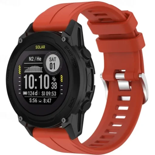 Watch Band for Garmin Garmin instinct Silicone Replacement Strap with Removal Tool Adjustable Sport Band Wristband