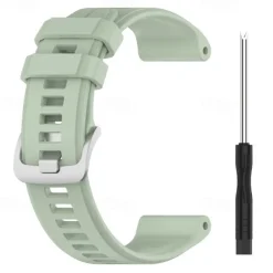 Watch Band for Garmin Garmin instinct Silicone Replacement Strap with Removal Tool Adjustable Sport Band Wristband