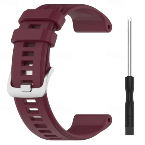 Watch Band for Garmin Garmin instinct Silicone Replacement Strap with Removal Tool Adjustable Sport Band Wristband
