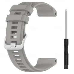 Watch Band for Garmin Garmin instinct Silicone Replacement Strap with Removal Tool Adjustable Sport Band Wristband